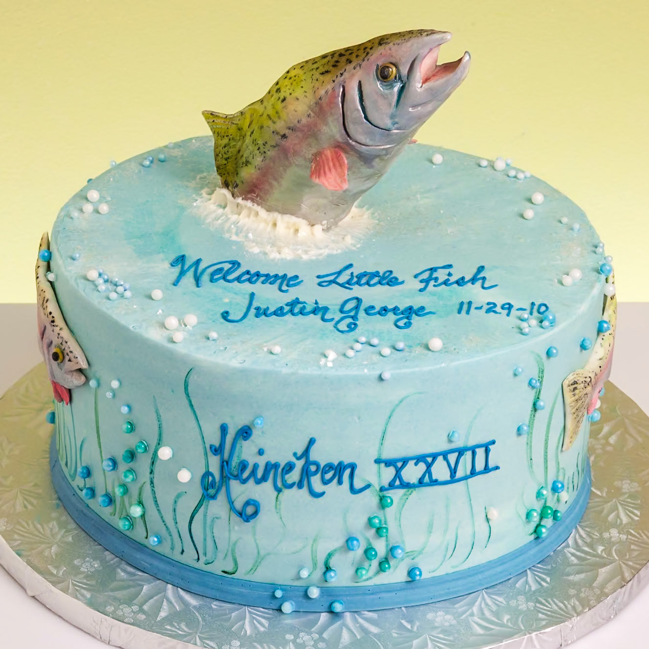 Welcome Little Fish Cake