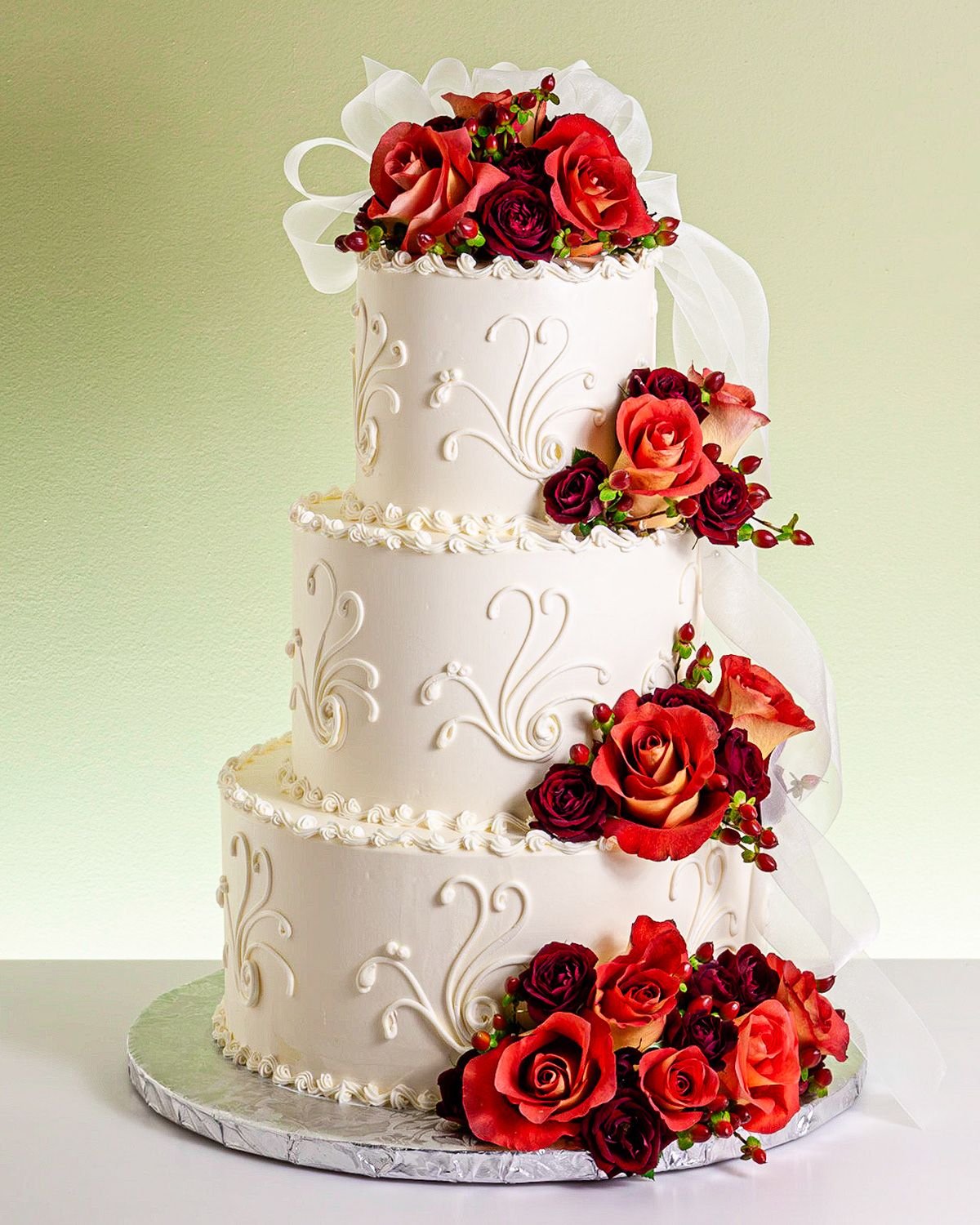 Elegance Two Wedding Cake