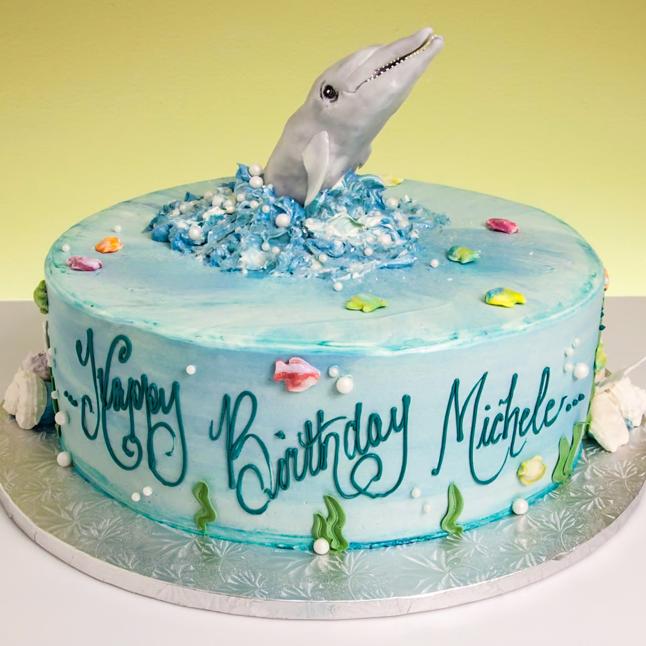Underwater Dolphin Cake