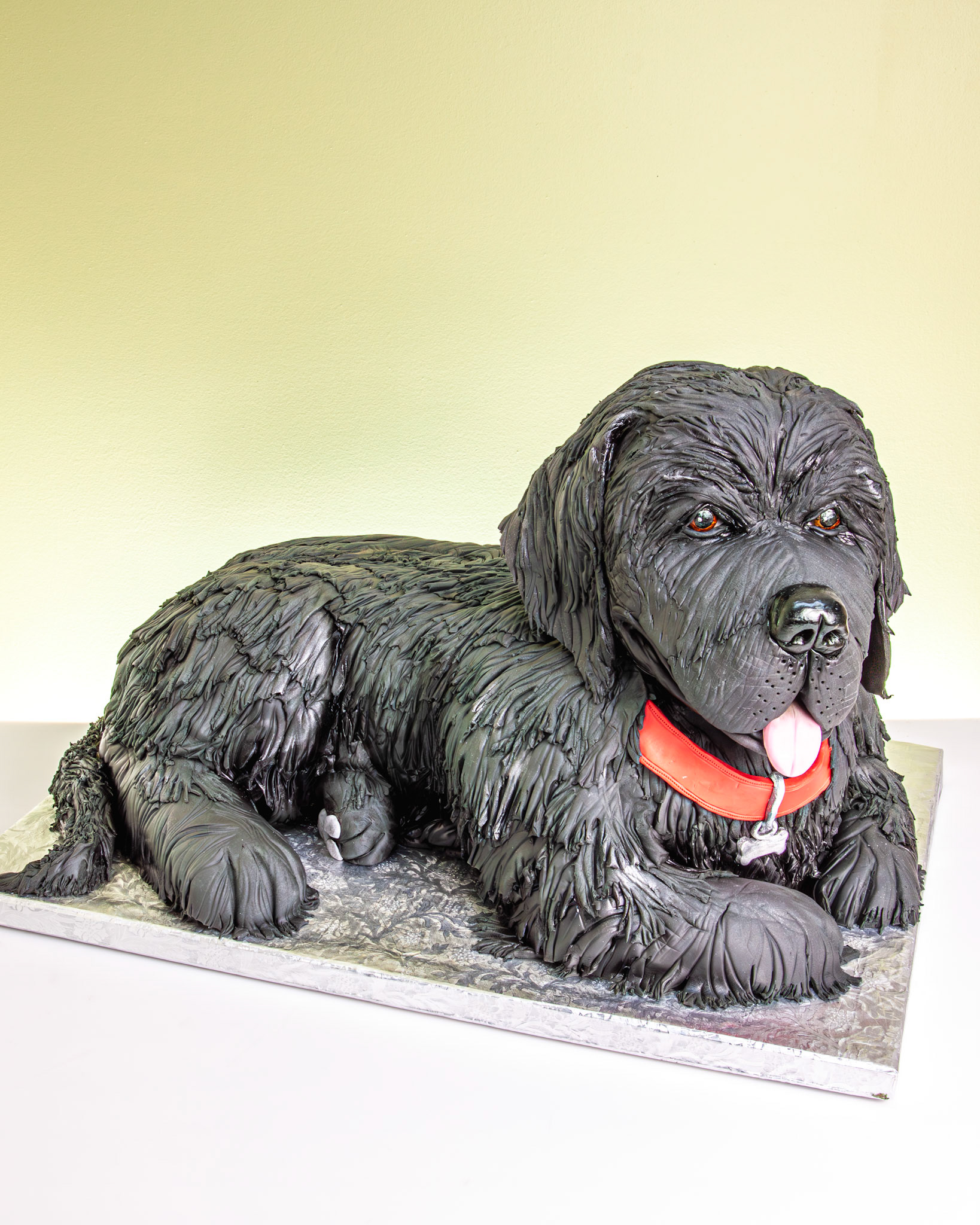 Shaped Dog Cake