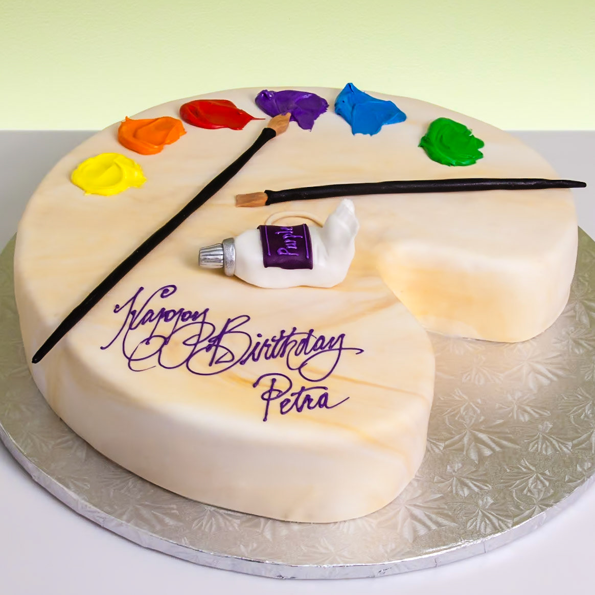 Artist Palette Cake