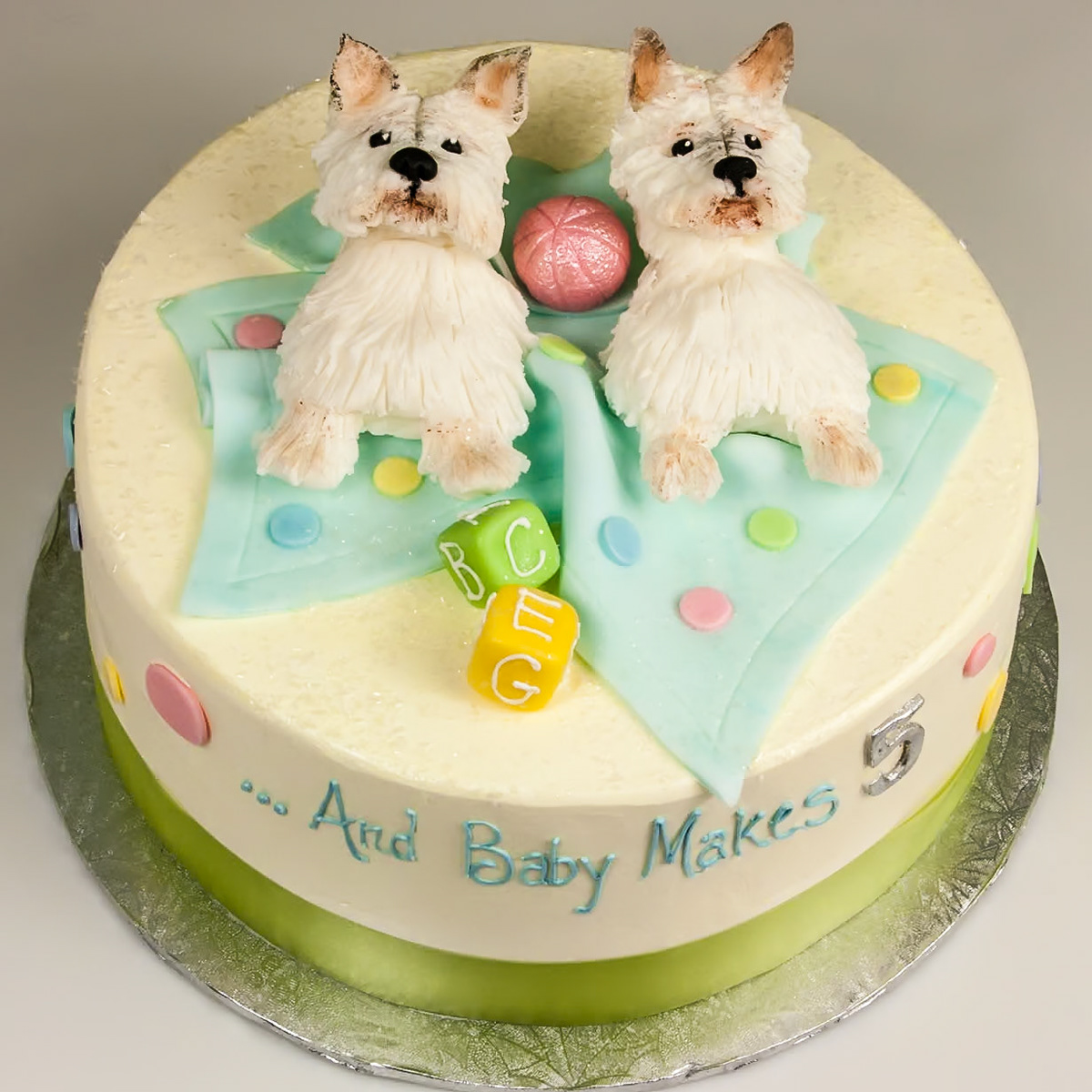 Welcome Baby Girl Cake