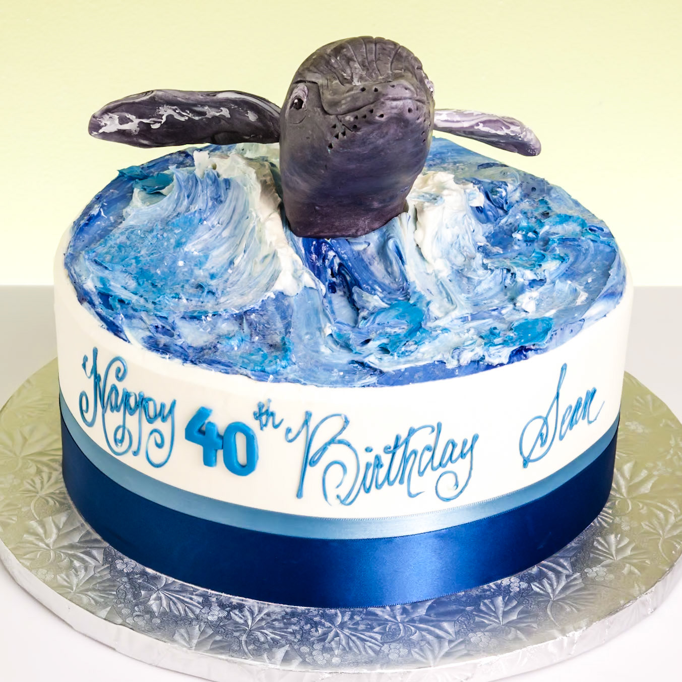 Humpback Whale Cake