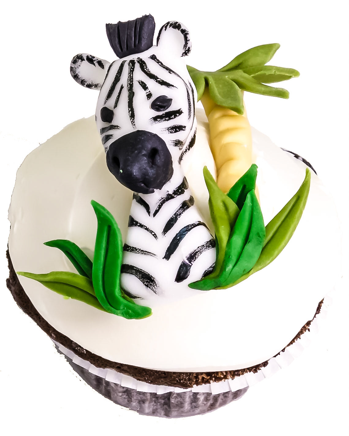 Zebra Cupcake