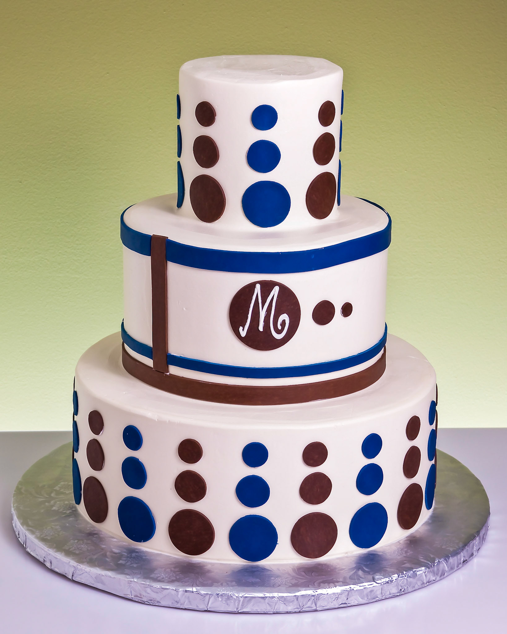 Art Deco Inspired Wedding Cake