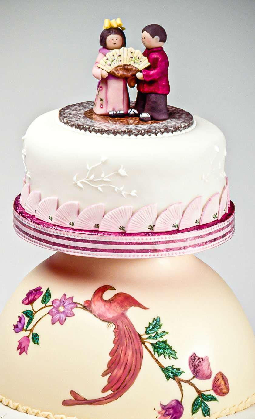 Asian Inspired Wedding Cake