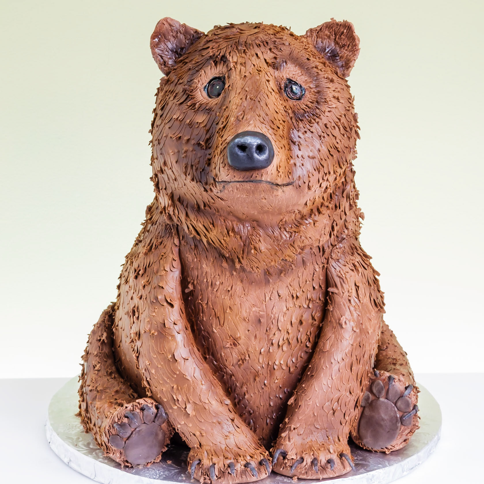 Brown Bear Cake