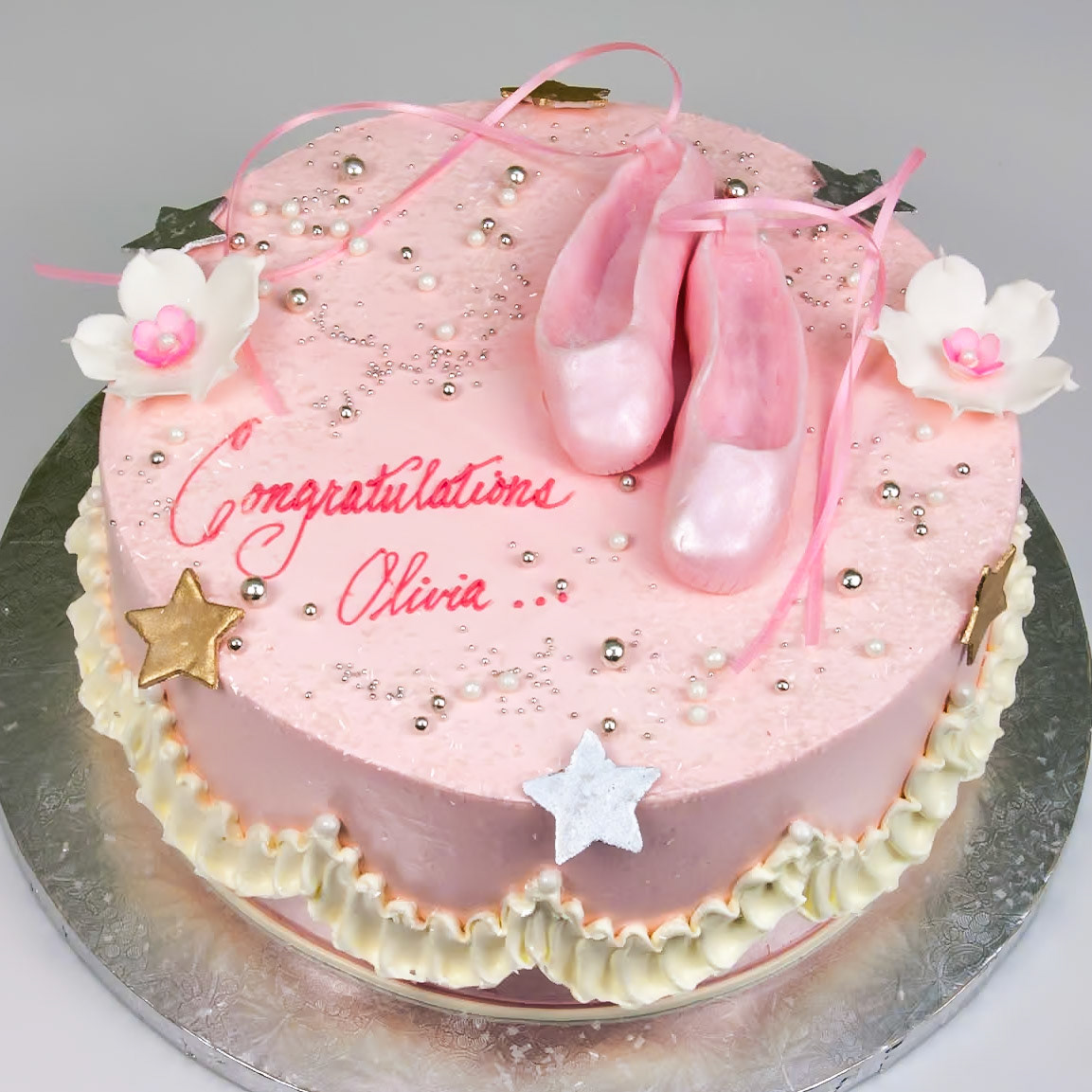 Ballet Slippers Cake