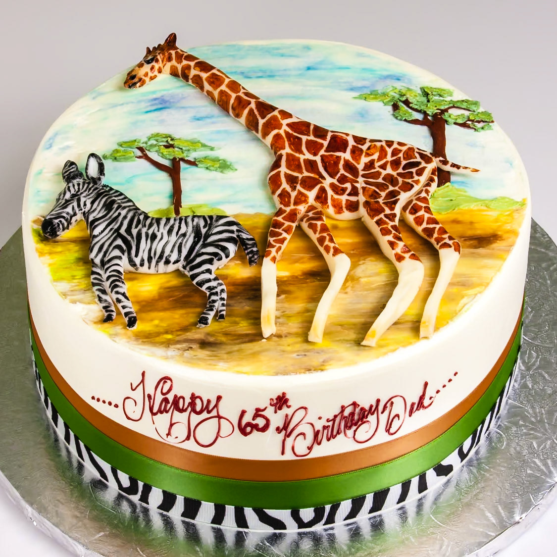 African Safari Cake