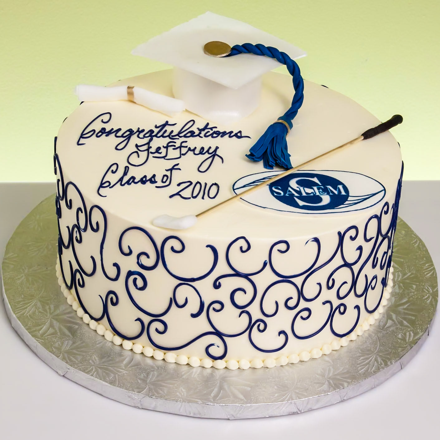 Salem Graduation Cake