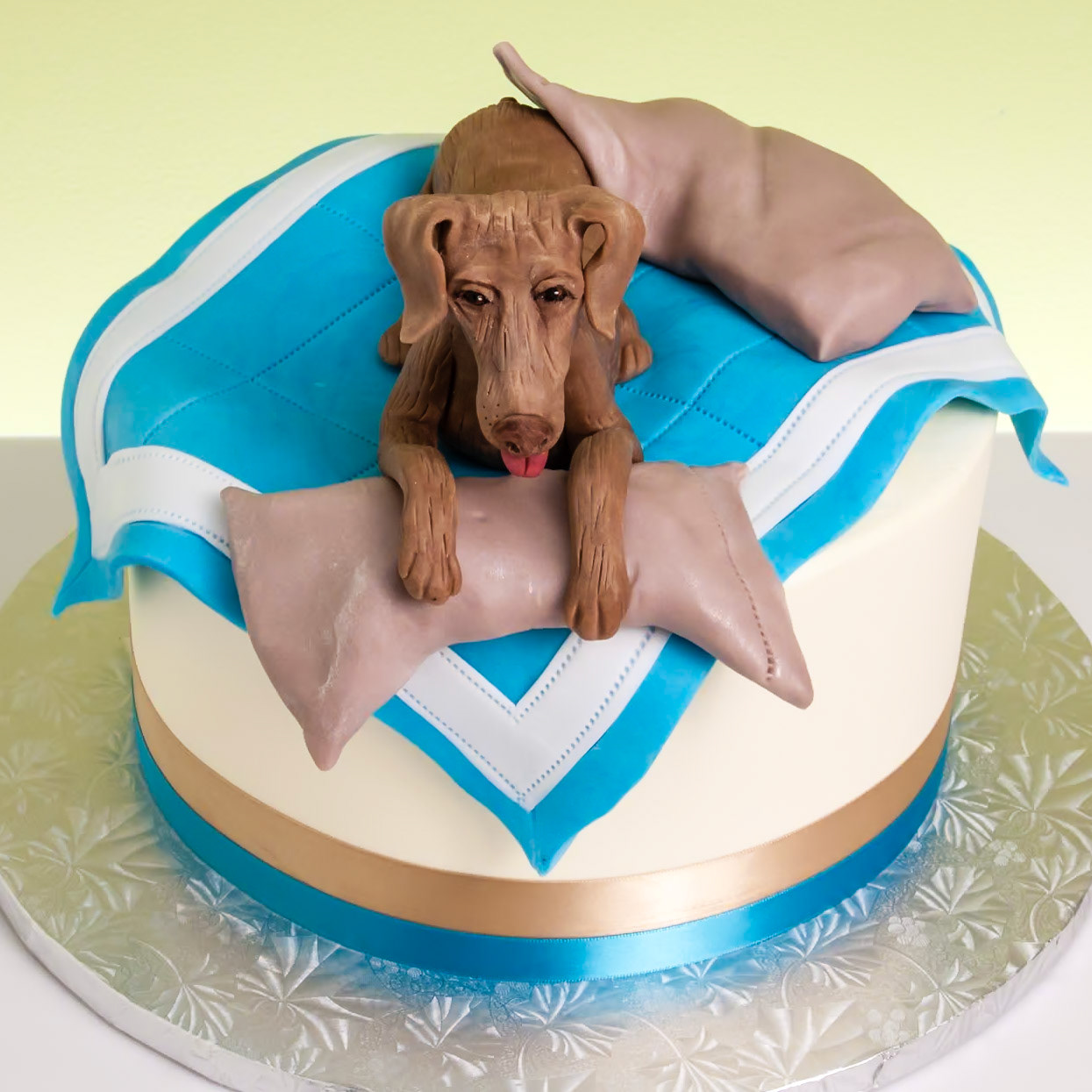 Mocha the Dog Cake