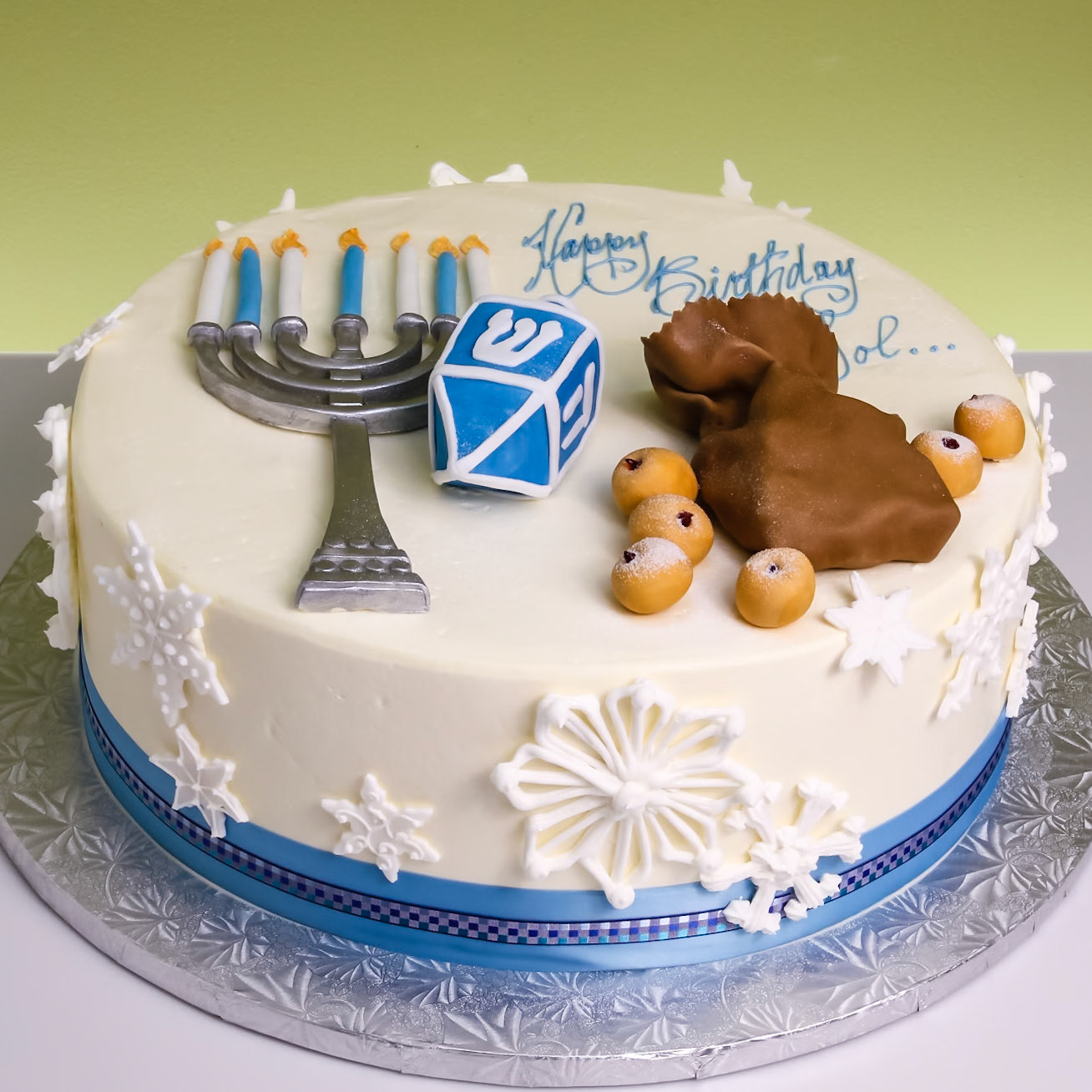 Hanukkah Cake