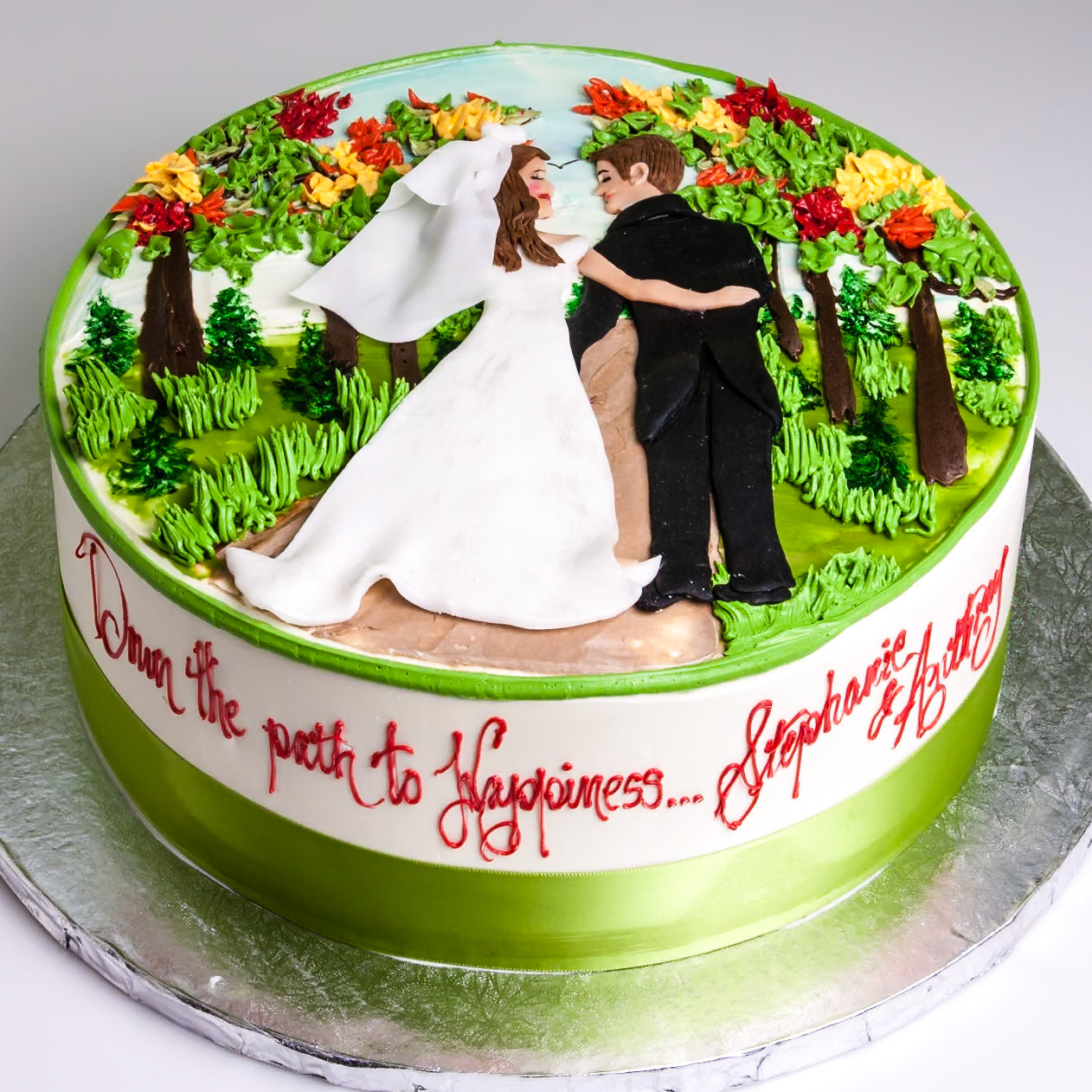 Fall Wedding Cake