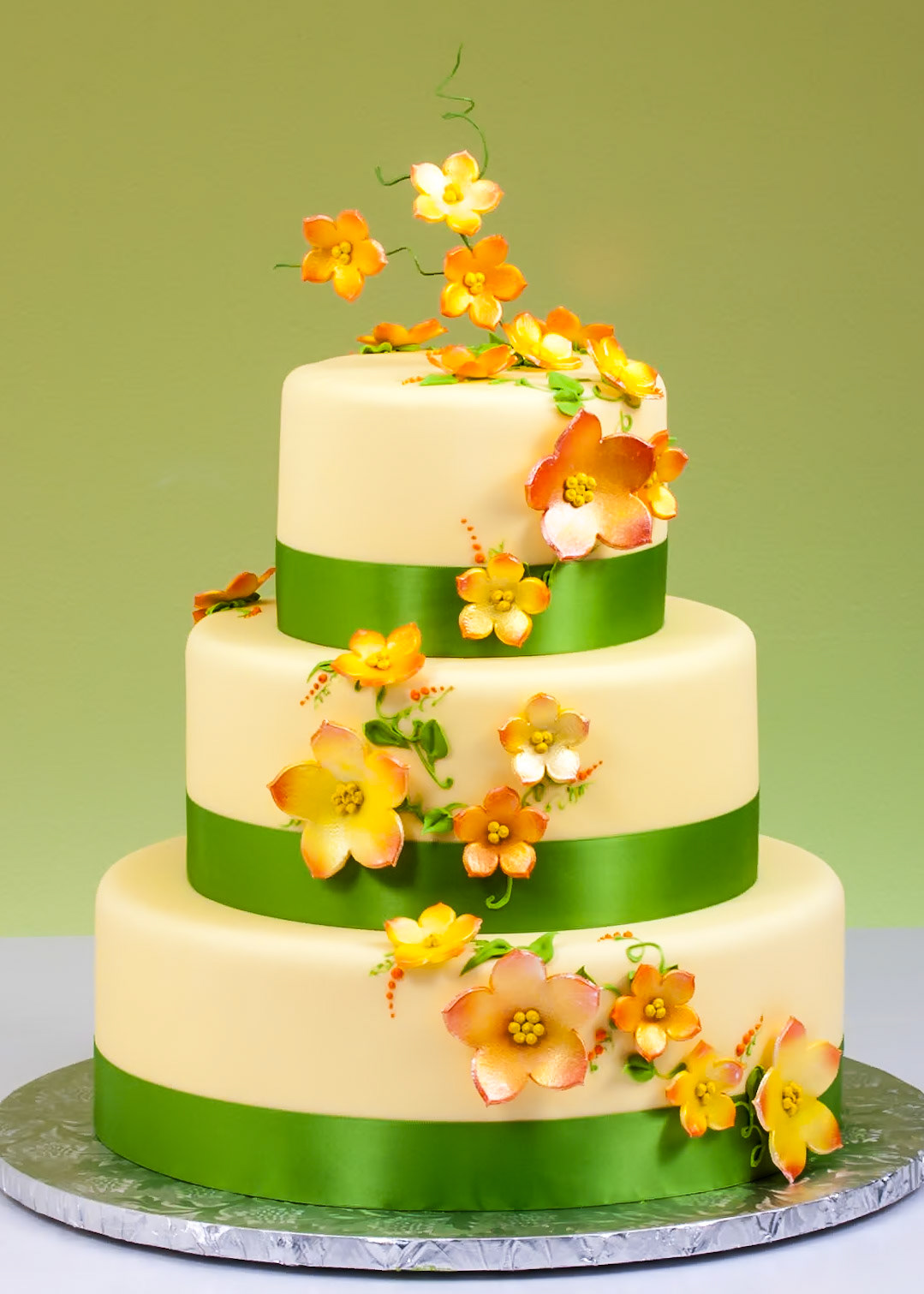 Summer Breeze Wedding Cake