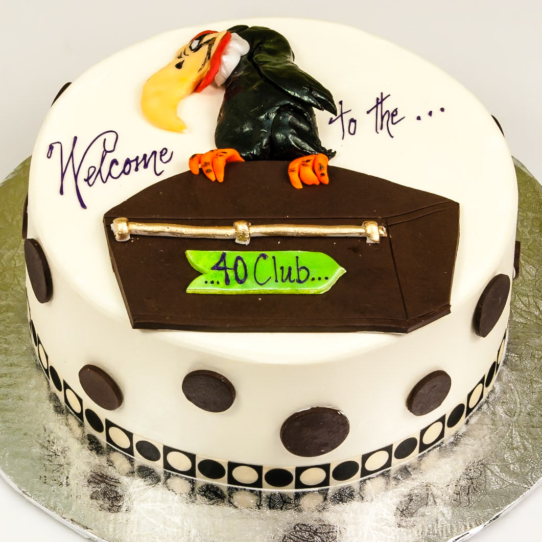 Club 40 Cake