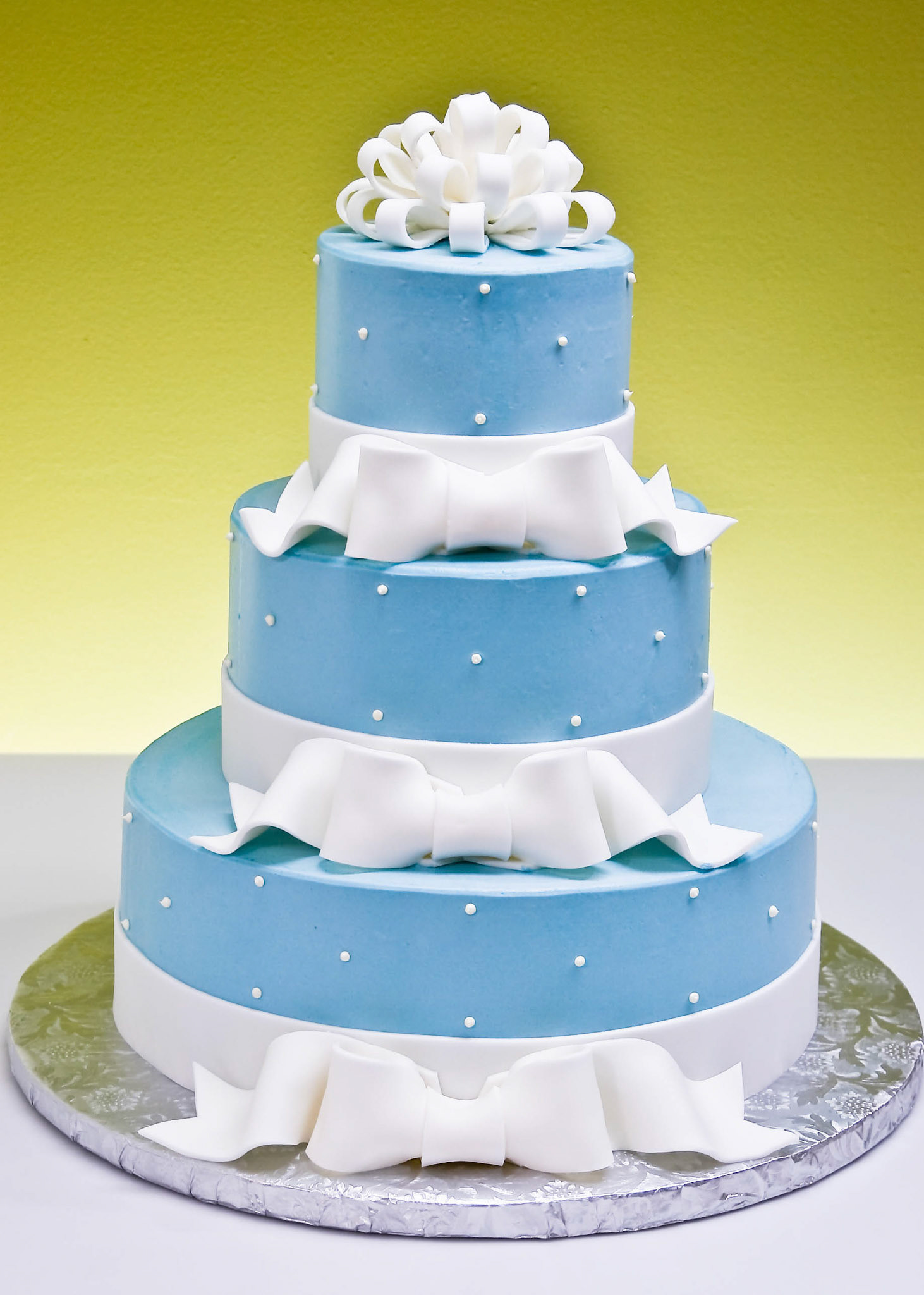 Wedding Bows Wedding Cake