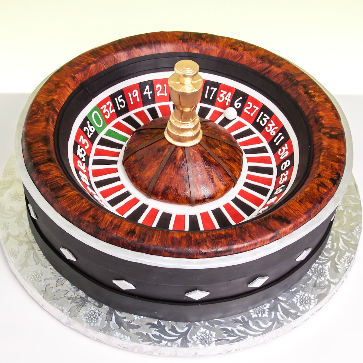 Roulette Wheel Cake