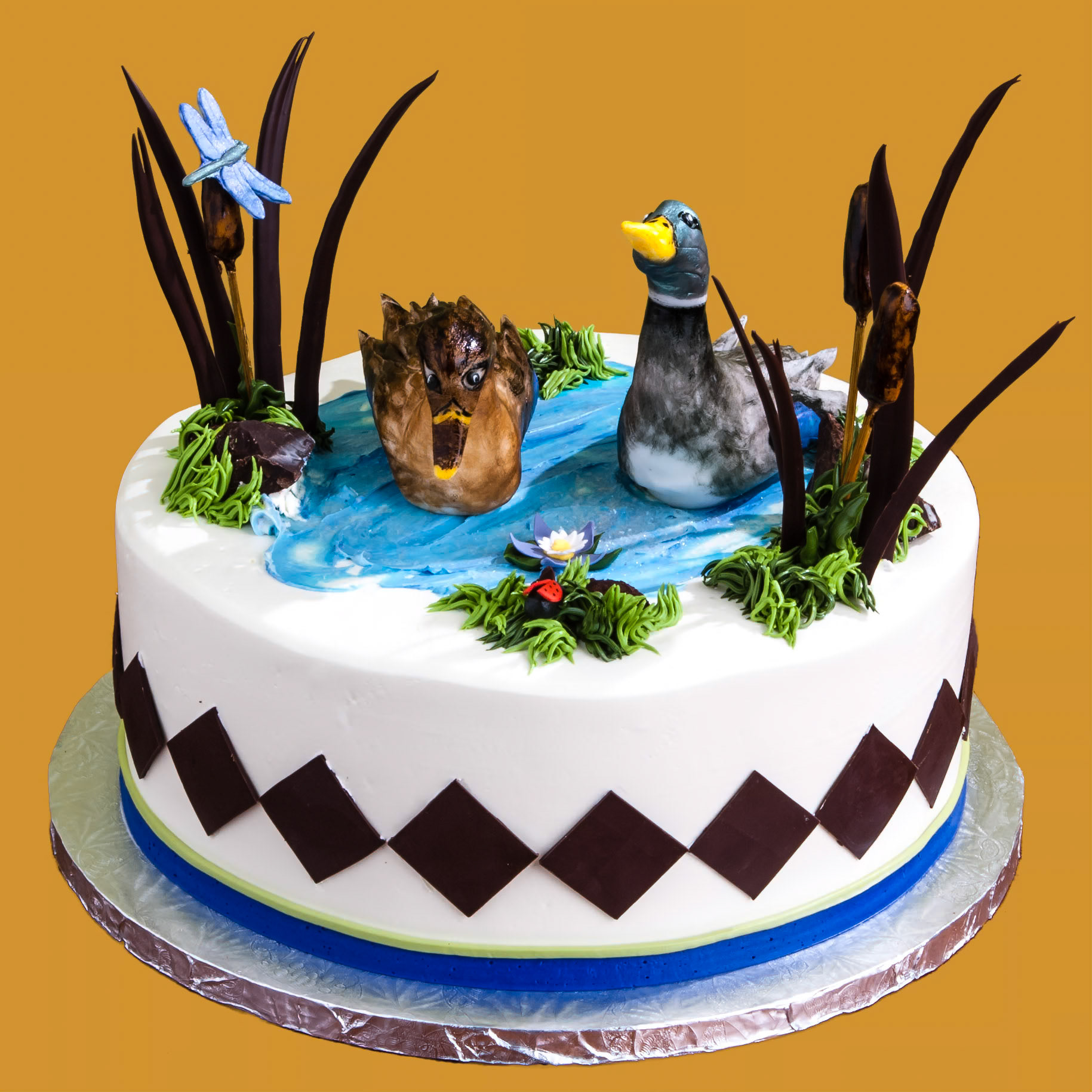 Mallard Duck Cake