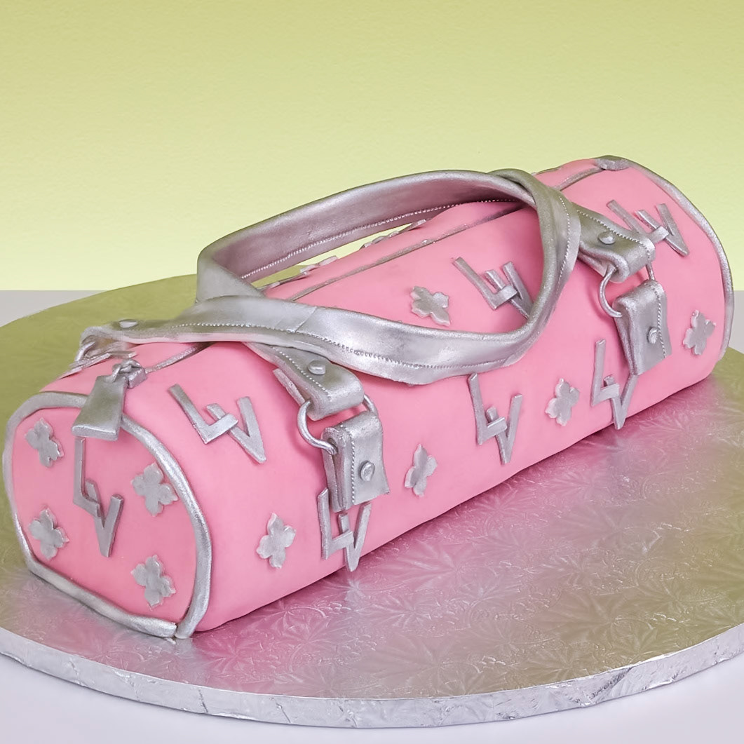 LV Purse Cake