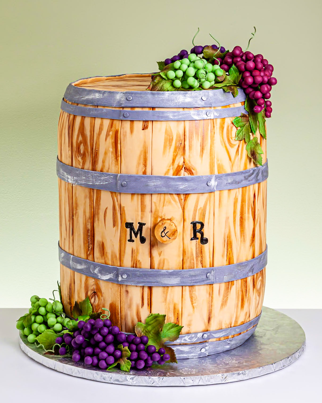 Winebarrel Wedding Cake
