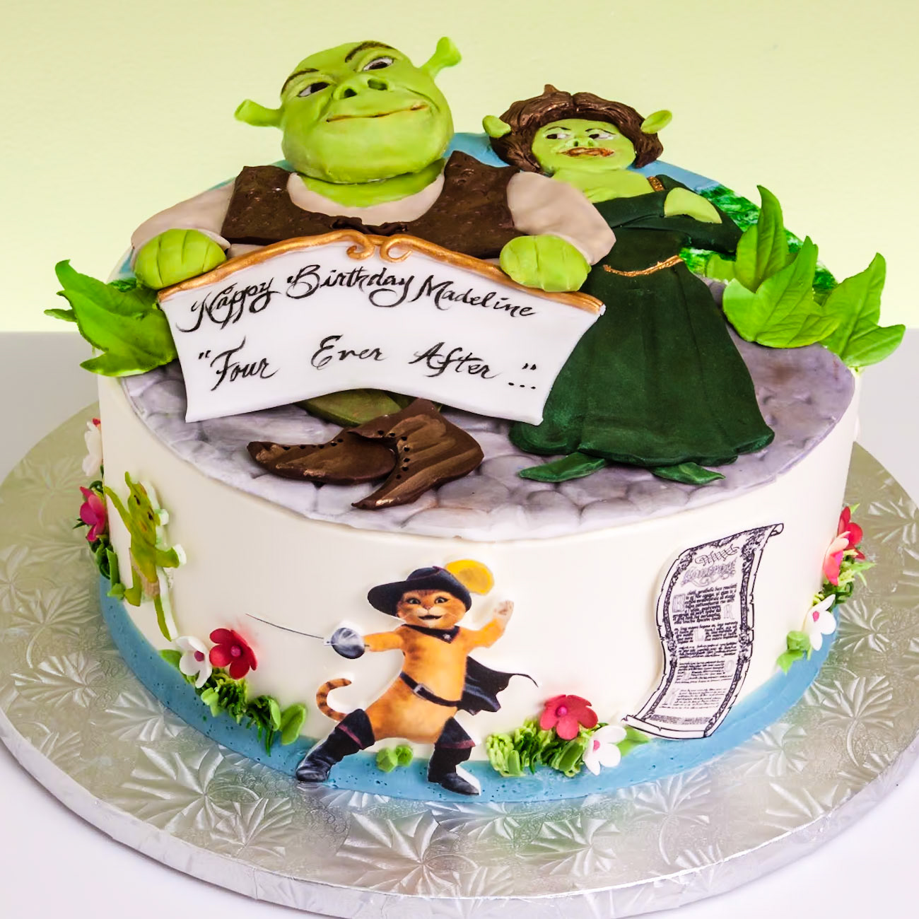 Shrek & Fiona Cake