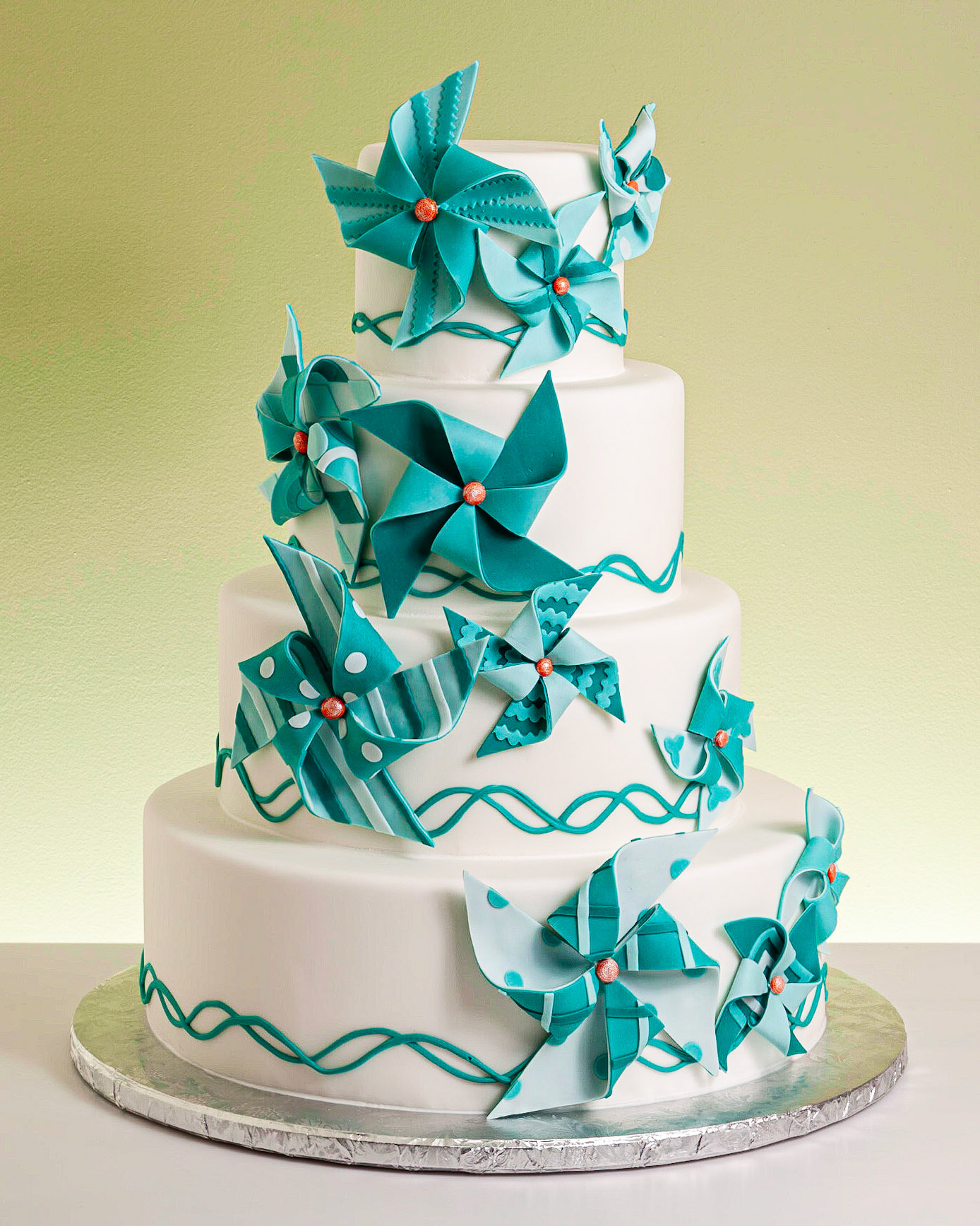 Pinwheel Cake Wedding Cake