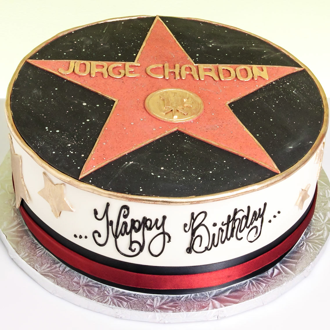 Hollywood Star Cake