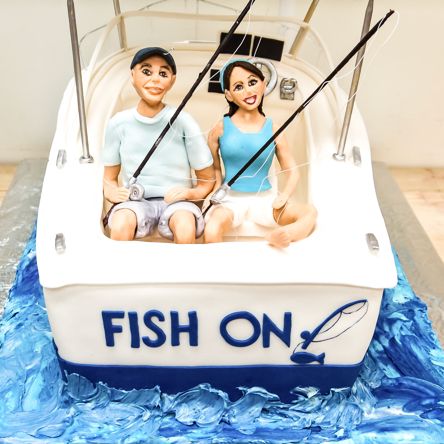 Fish On Cake