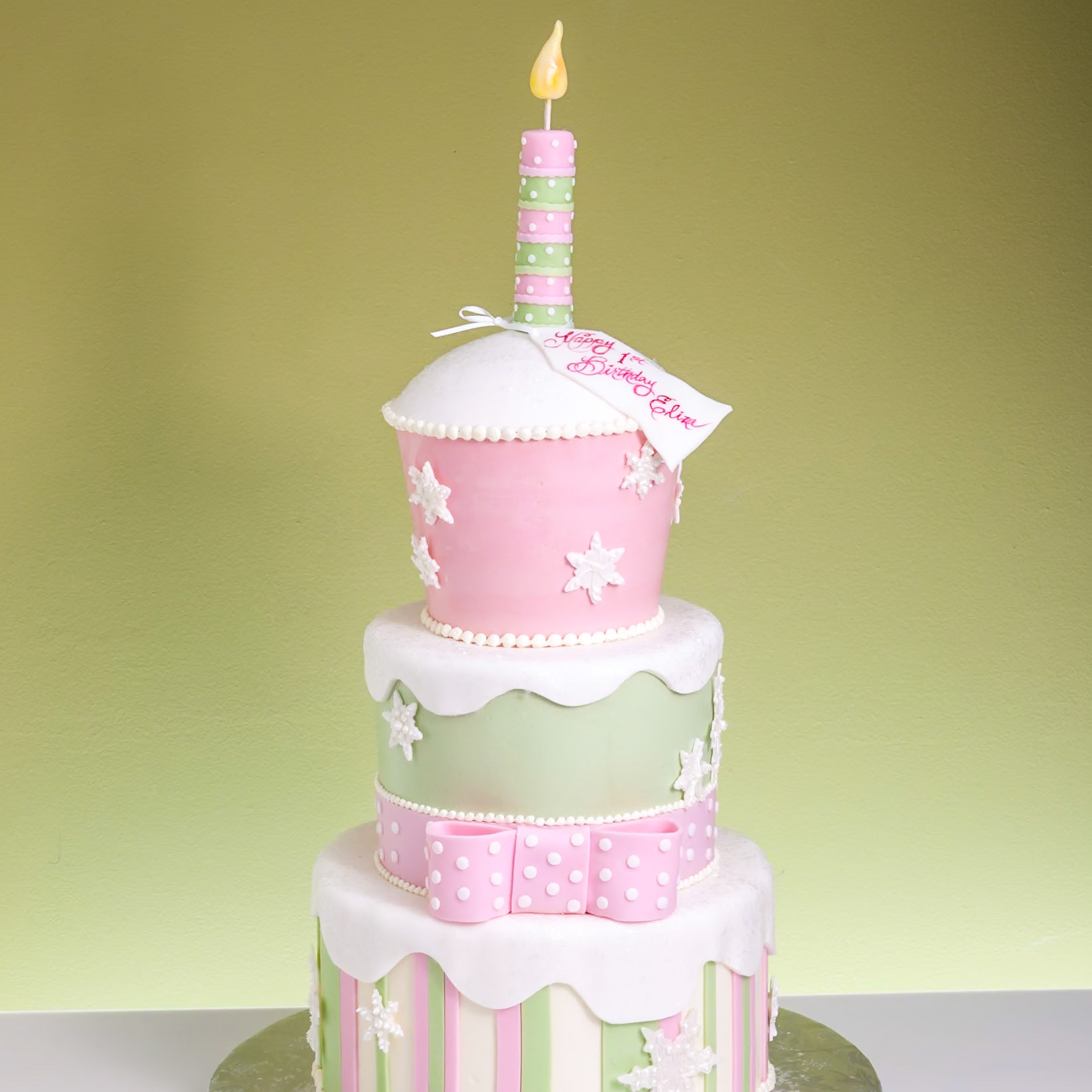Grand 1st Birthday Cake
