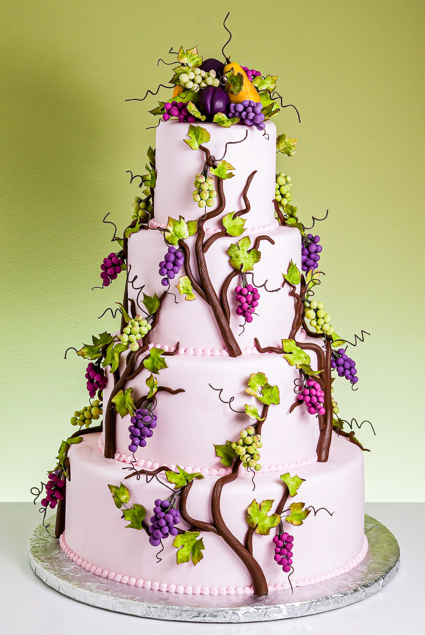 Napa Valley Nuptials Wedding Cake