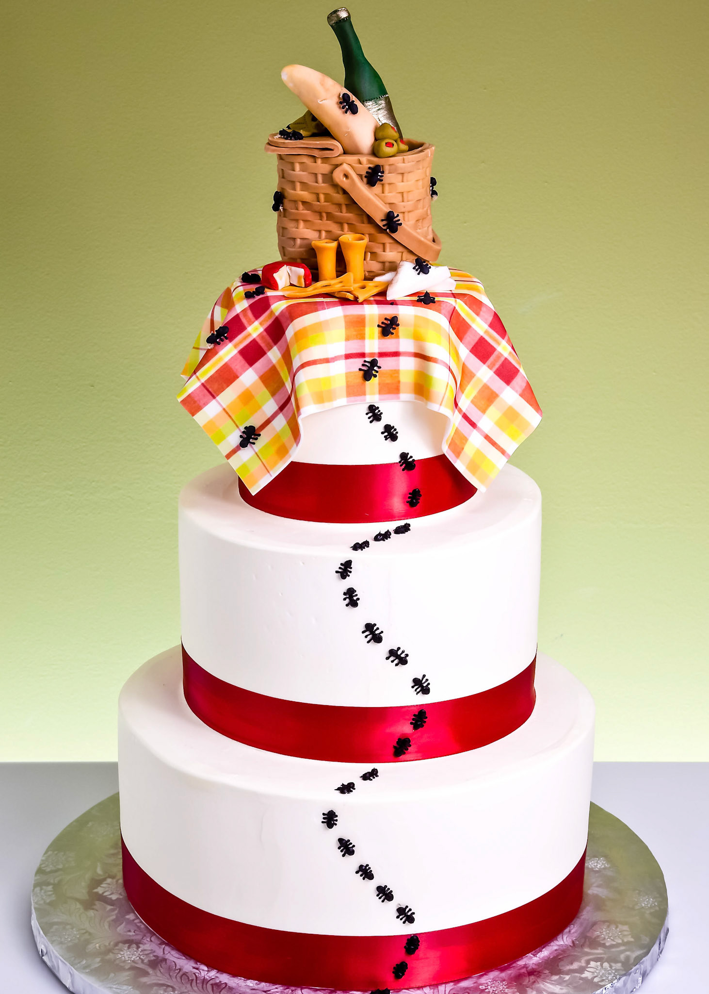 Picnic Wedding Cake