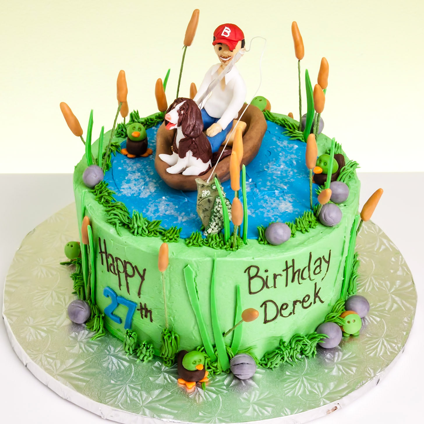 Gone Fishing Cake