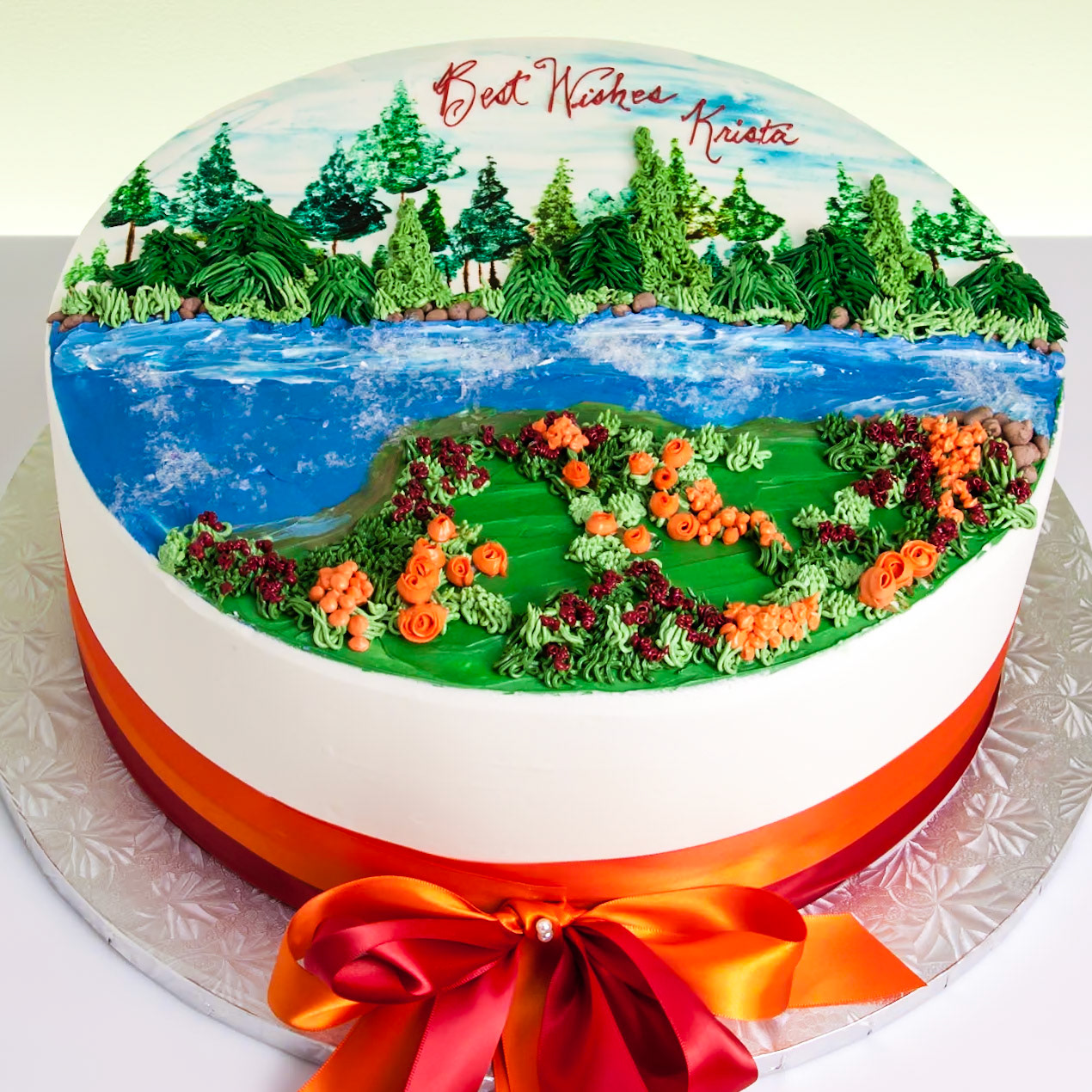 Autumn Forest Cake