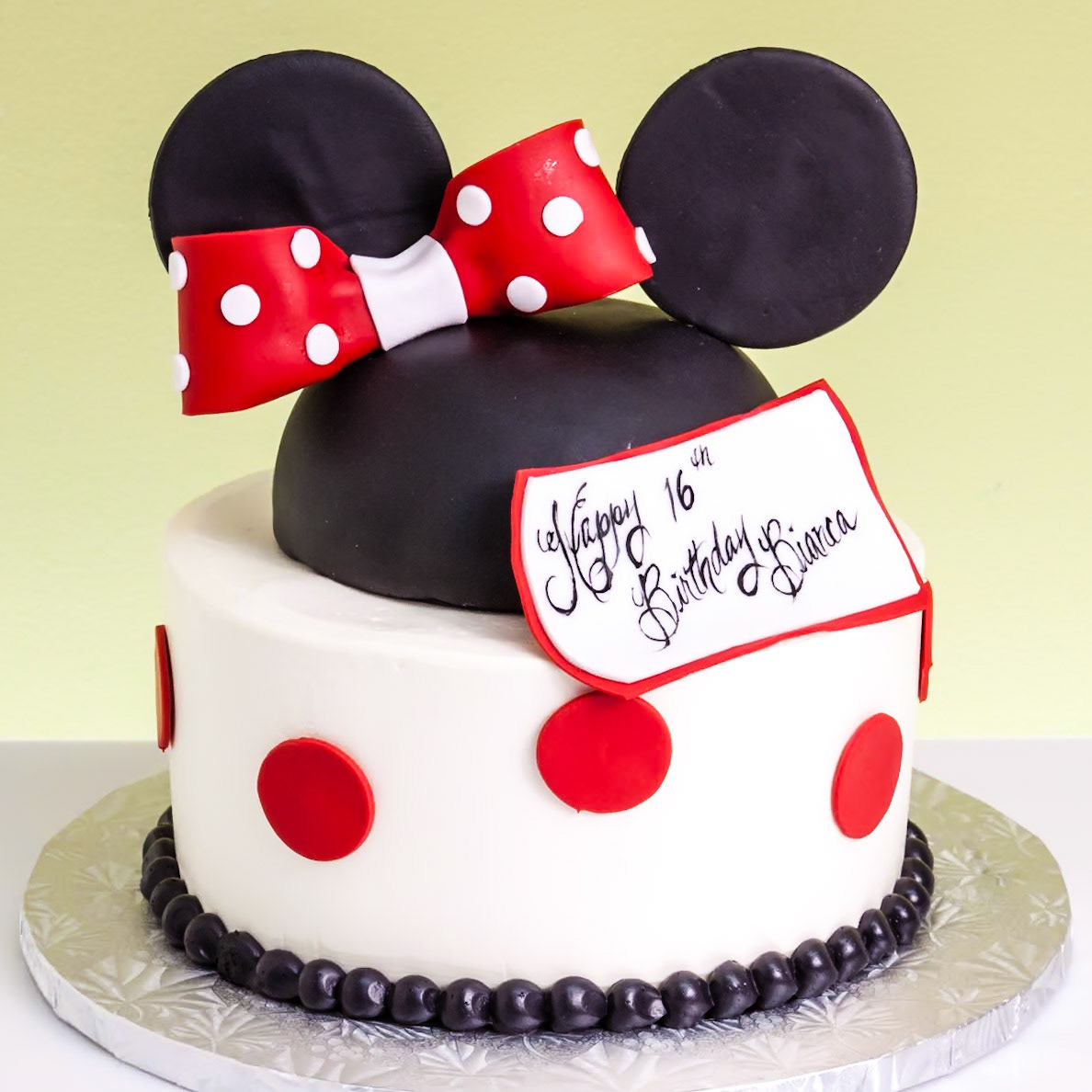 Mouse Ears Cake