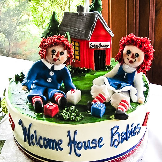 Raggedy Anne & Andy Cake