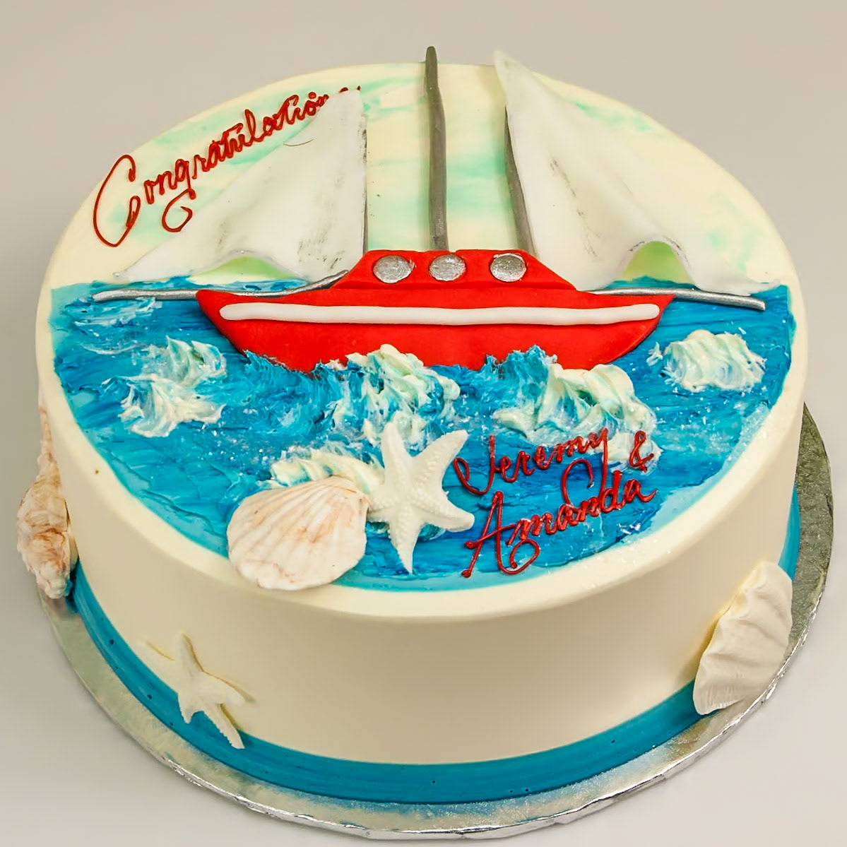 Sailboat Cake