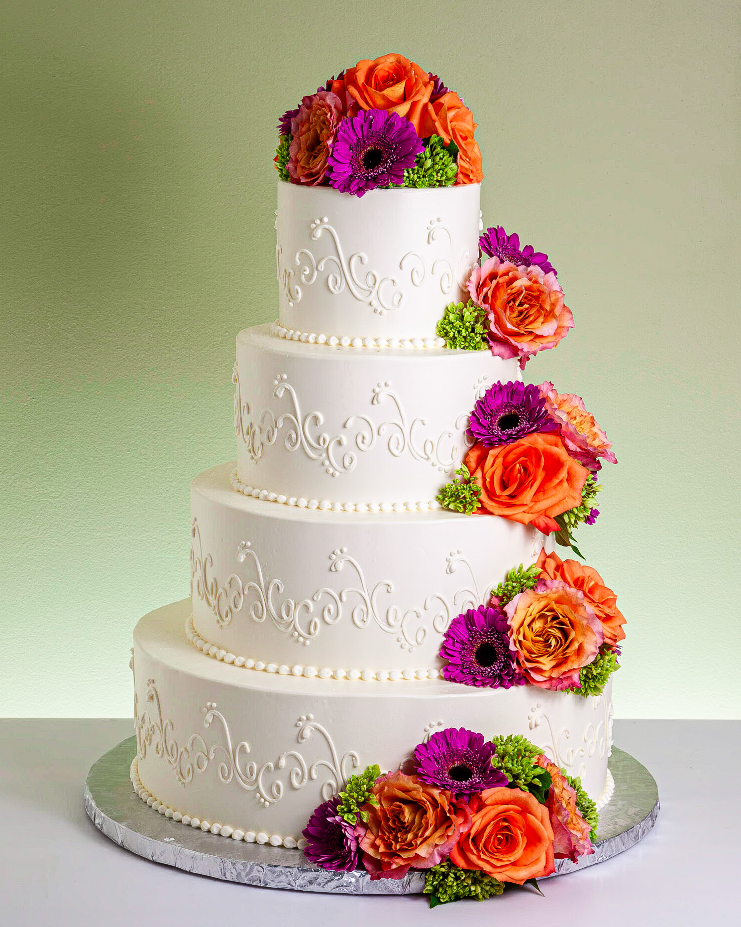 Elegance Three Wedding Cake
