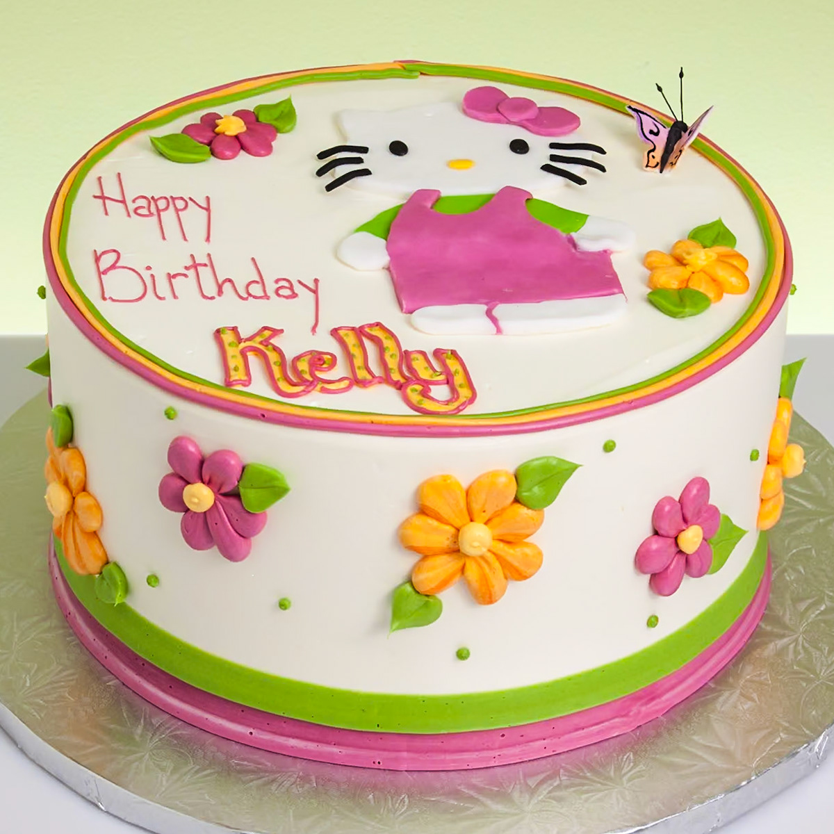 Springtime Kitty Cake