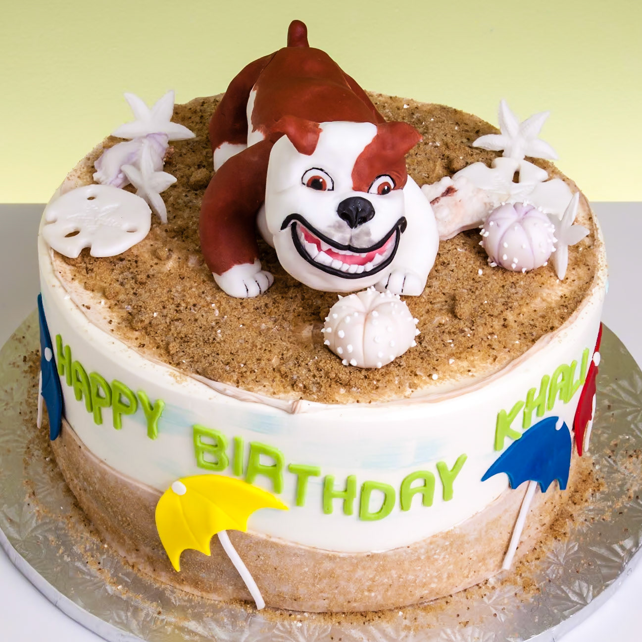 Bulldog Cake