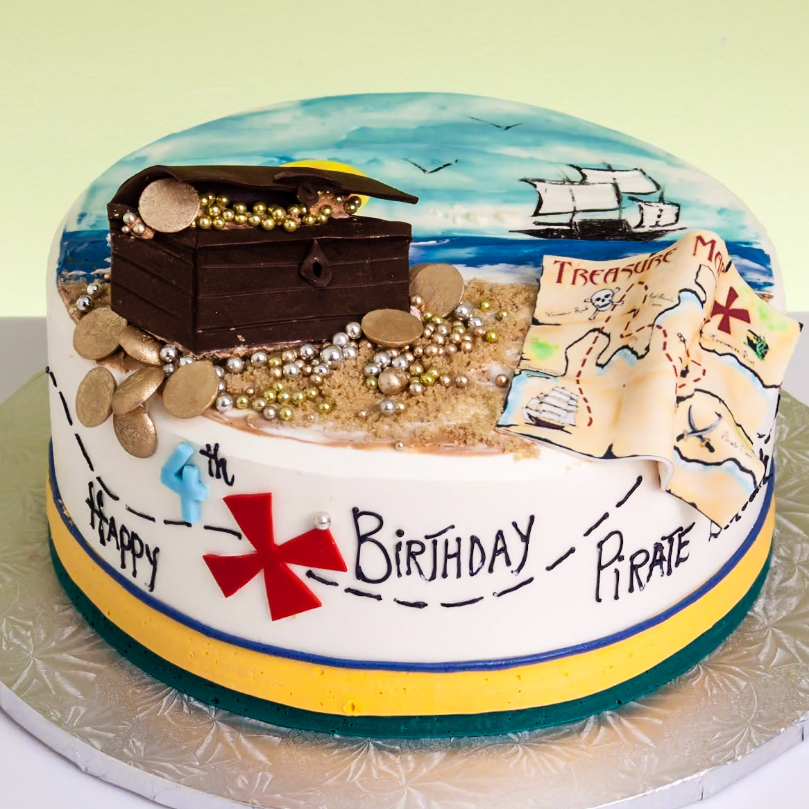 Pirates Treasure Cake