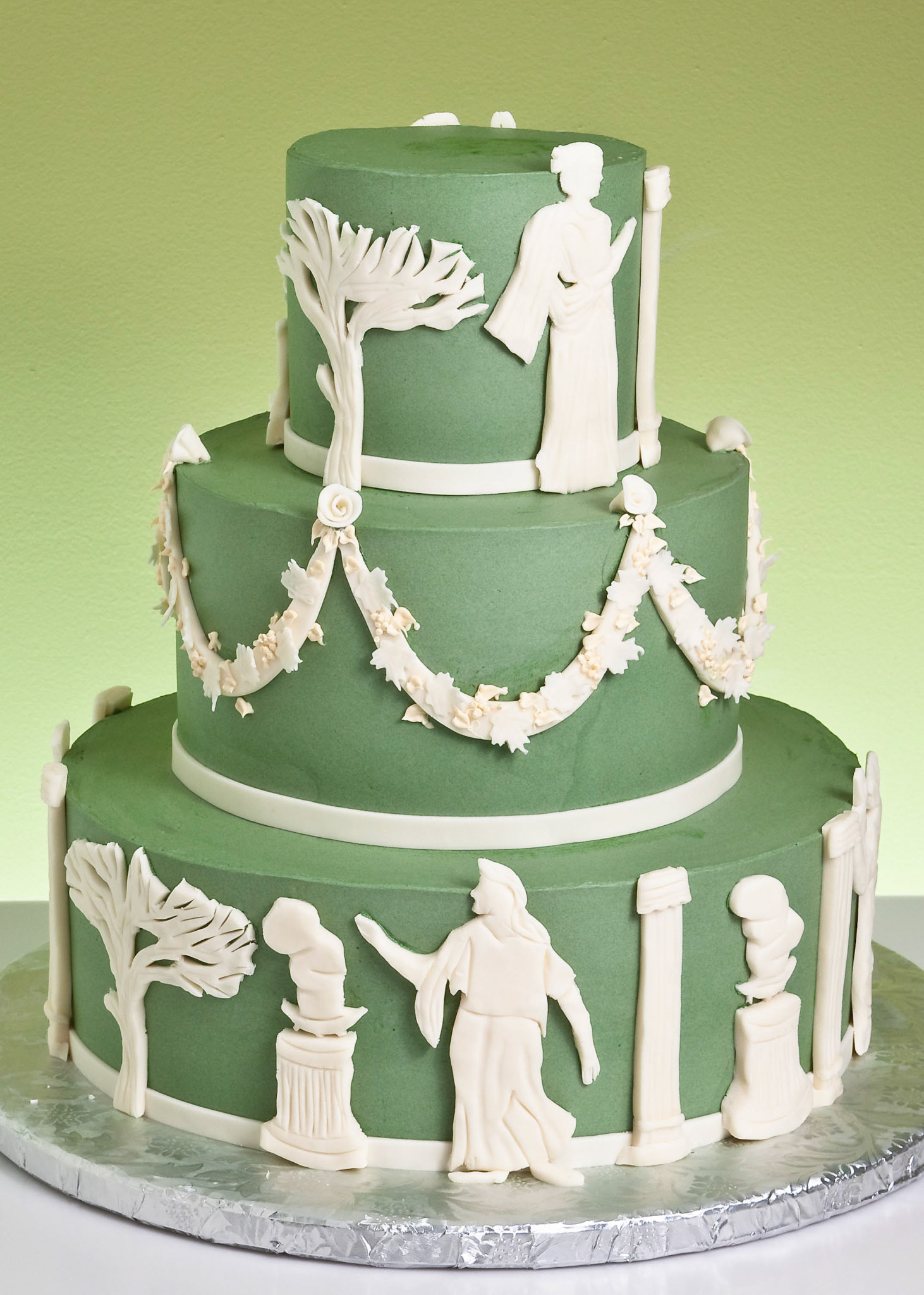Jasper Ware Wedding Cake