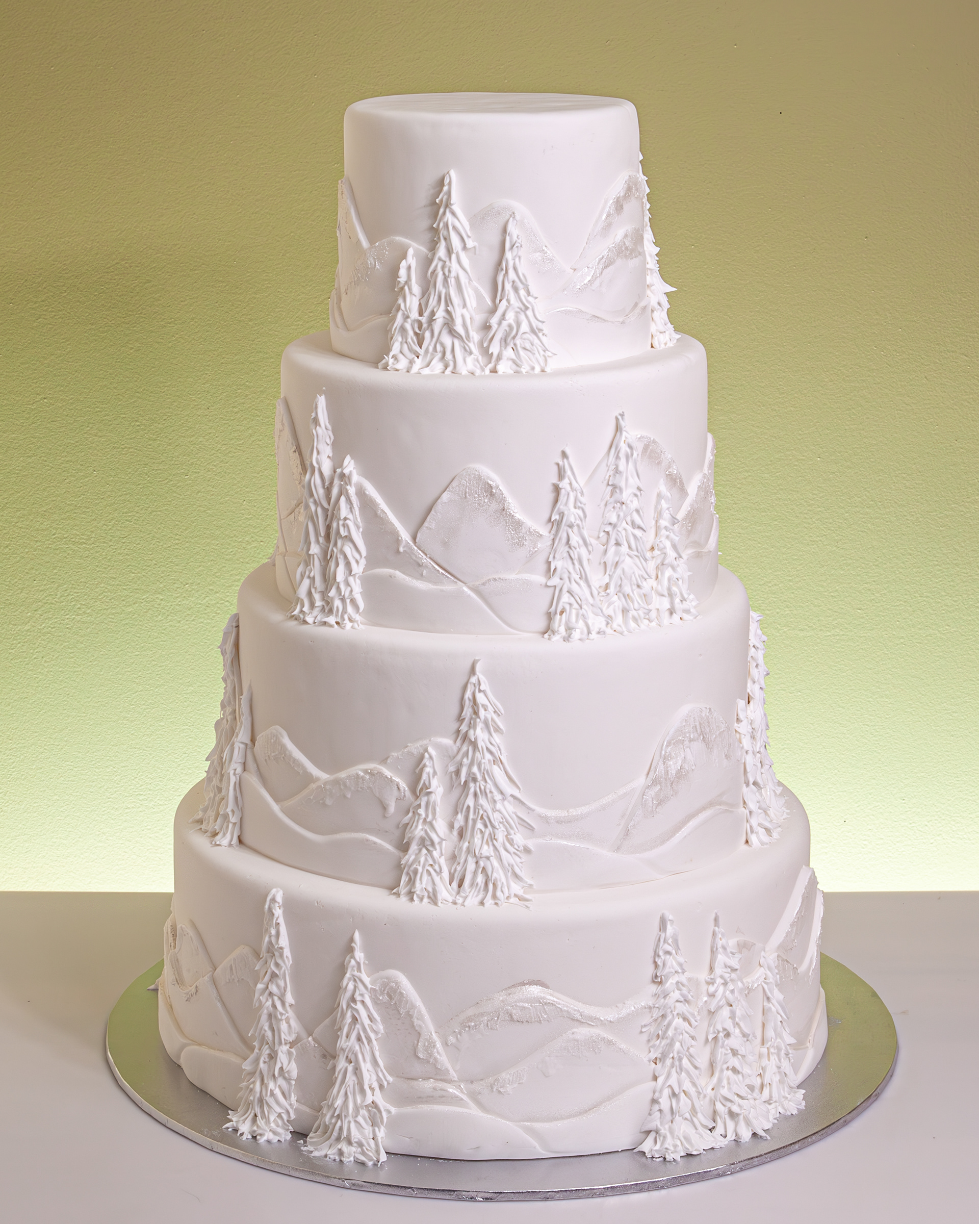 Winter Wedding Cake