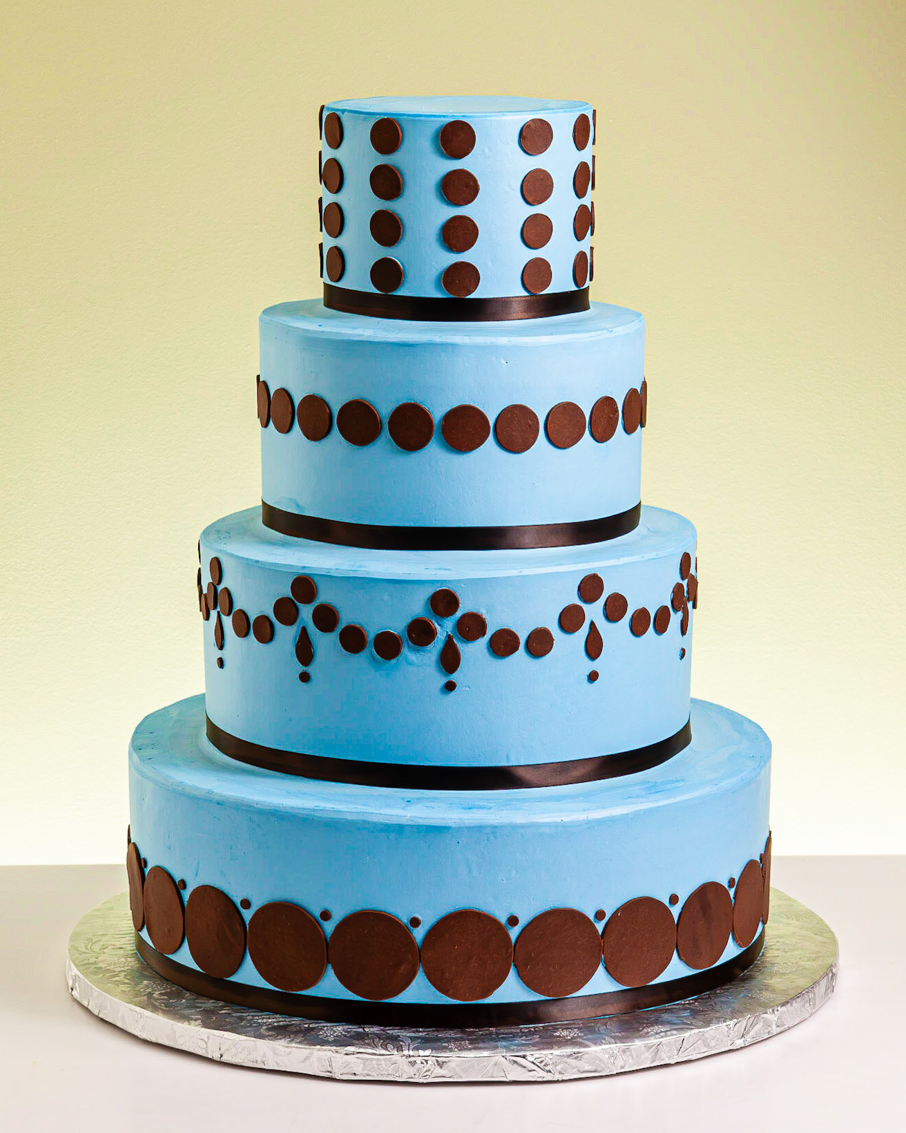 Artistic Geometrics Wedding Cake