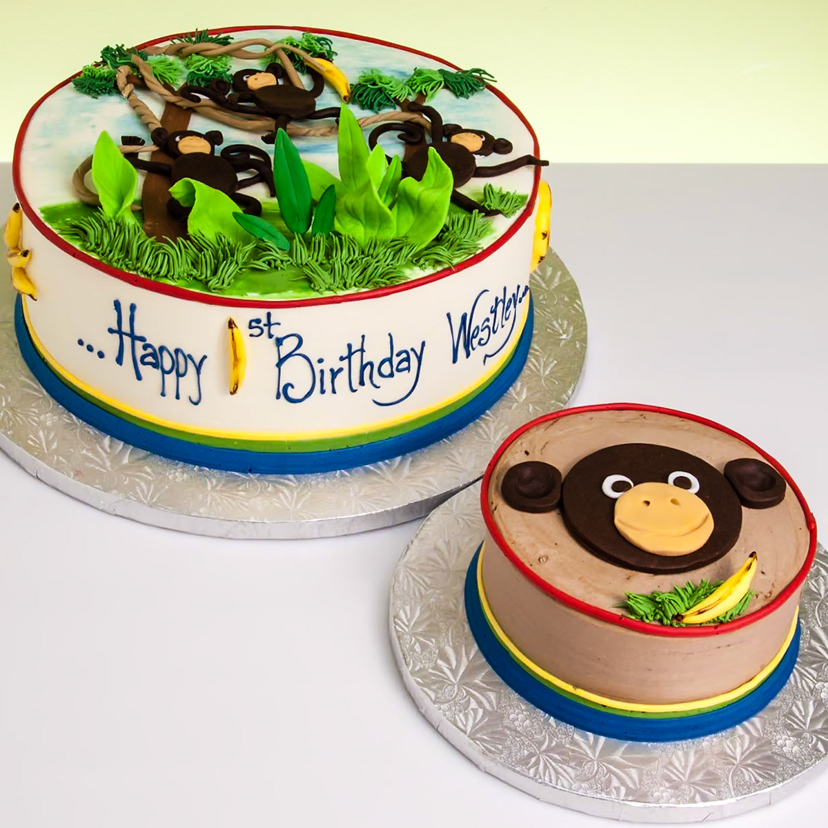 Swinging Monkey Cake