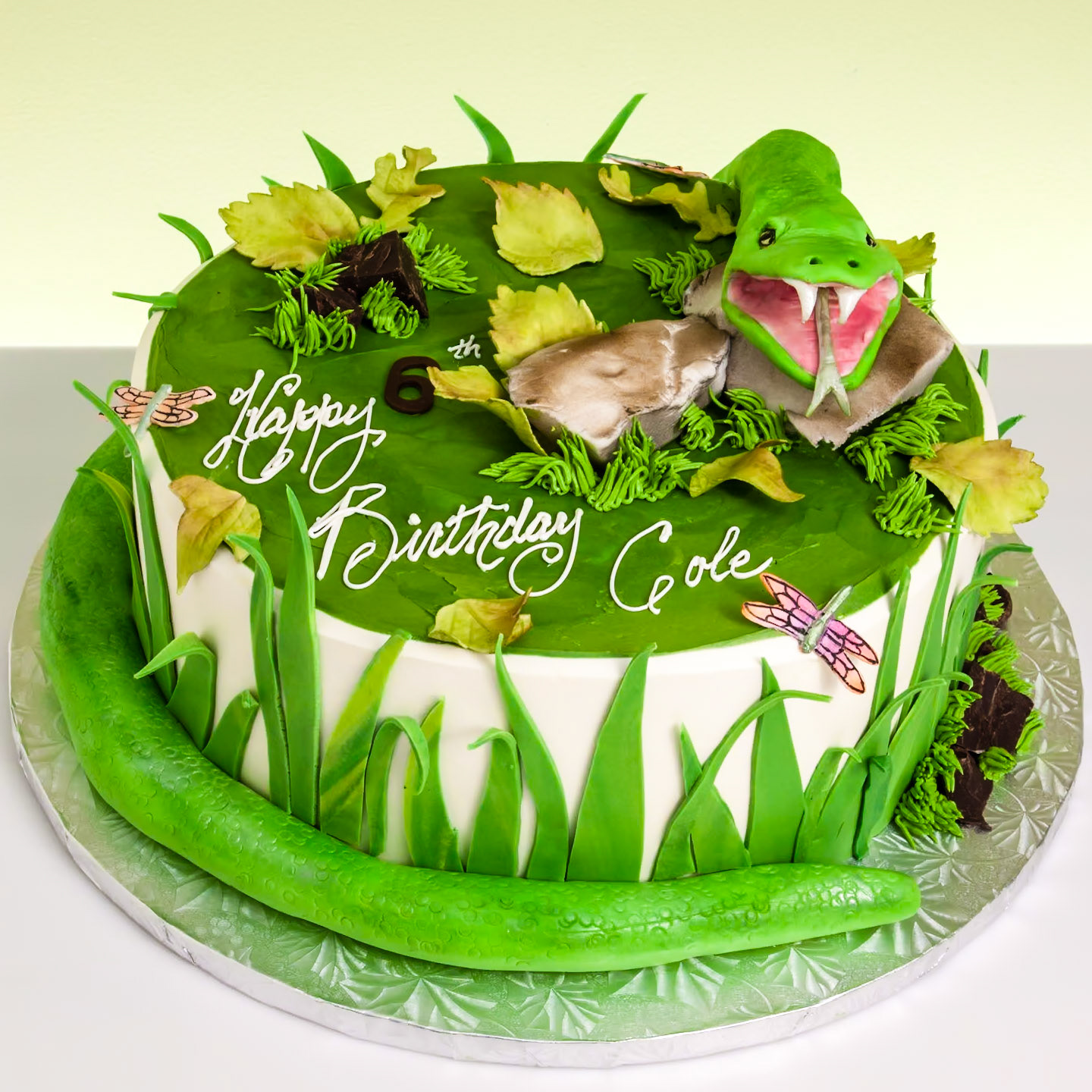 Snake Party Cake
