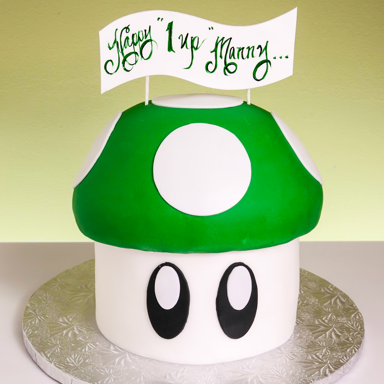 1up Mushroom Cake