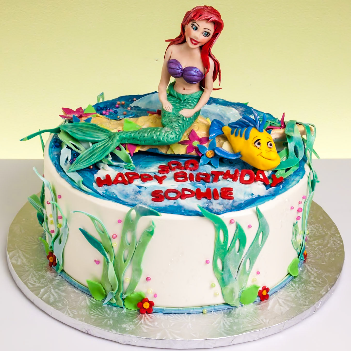 The Little Mermaid Cake