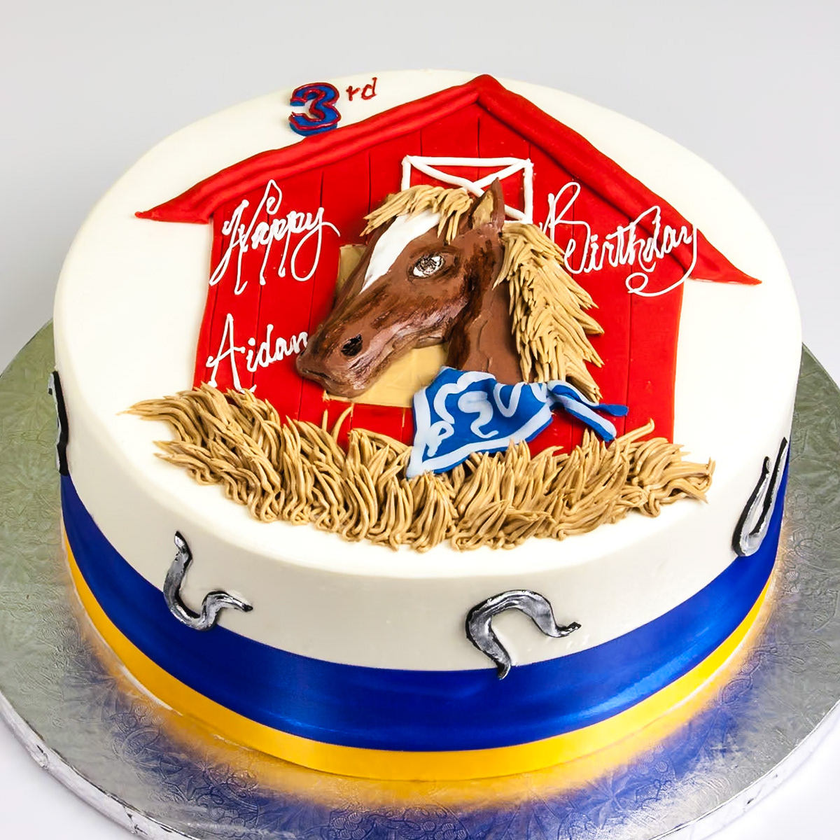 Horse Barn Cake