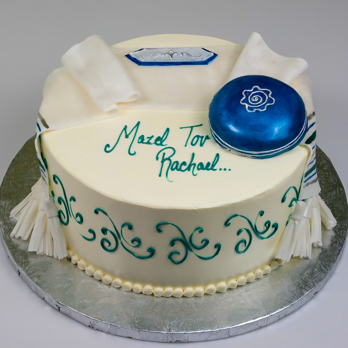 Traditional Mazel Tov Cake