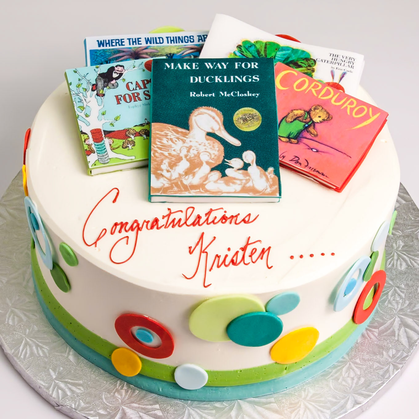 Baby Books Cake